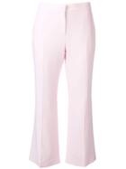 Alexander Mcqueen Cropped Trousers - Pink
