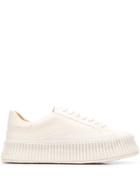 Jil Sander Chunky Heel Sneakers - Neutrals
