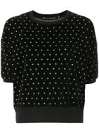 Reinaldo Lourenço Embellished Blouse - Black