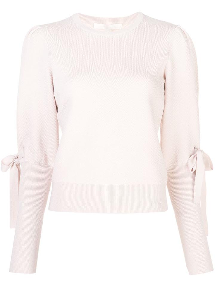 Jonathan Simkhai Side Bows Detail Jumper - Neutrals