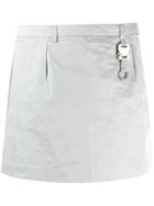 1017 Alyx 9sm Buckle Mini Skirt - Silver