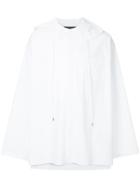 Juun.j Drawstring Hood Shirt - White