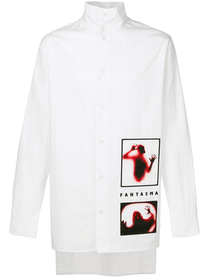 D.gnak Ghost Print Shirt - White