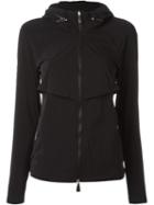 Sàpopa Paneled Zip Up Fitted Hoodie