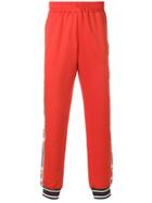 Fila Side Stripe Track Pants - Orange