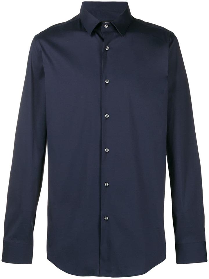 Boss Hugo Boss Longsleeved Shirt - Blue