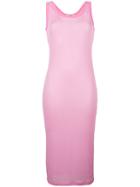 Givenchy - Midi Tank Dress - Women - Polyamide/spandex/elastane/cupro - 36, Pink/purple, Polyamide/spandex/elastane/cupro