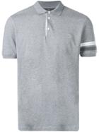 Brunello Cucinelli Stripe Polo Shirt - Grey