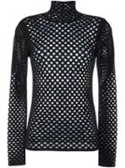 Dorothee Schumacher Turtleneck Sweater, Women's, Size: 2, Black, Viscose/polyester