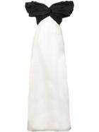 Carolina Herrera Off-shoulder Bow Dress - White