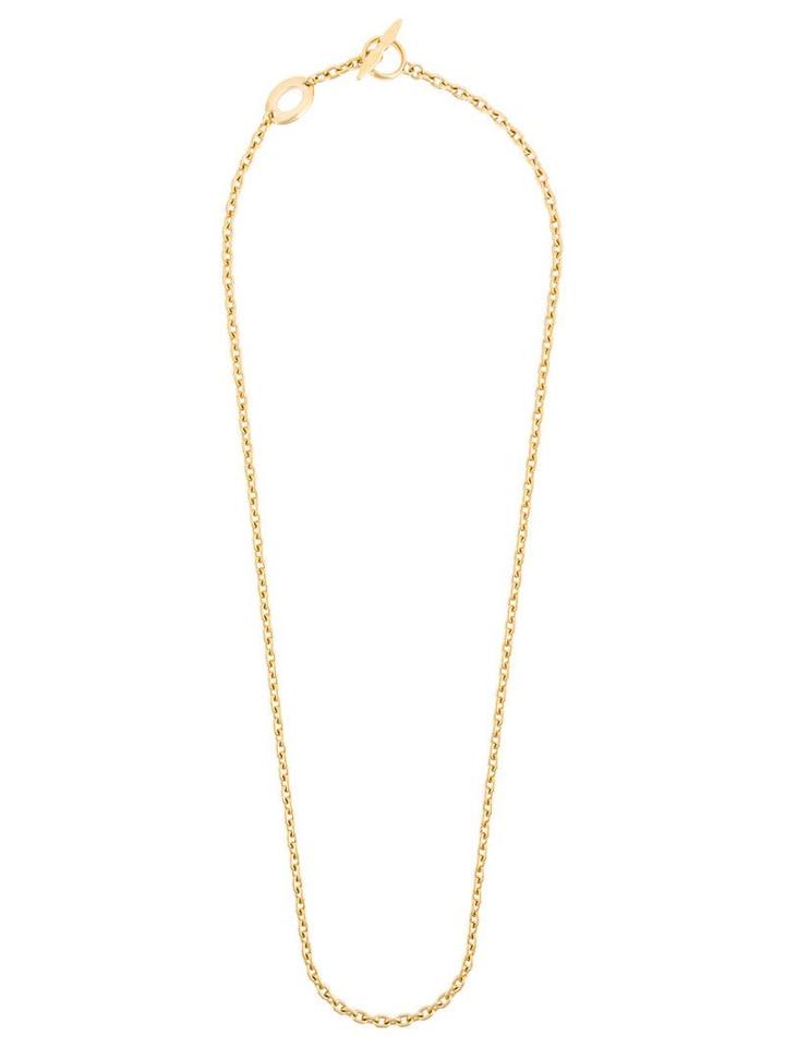 Monet Pre-owned Long Chain Necklace - Yellow