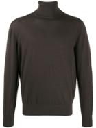 Z Zegna Relaxed Fit Jumper - Brown