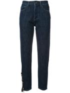 Palm Angels New Vintage Straight-leg Jeans - Blue