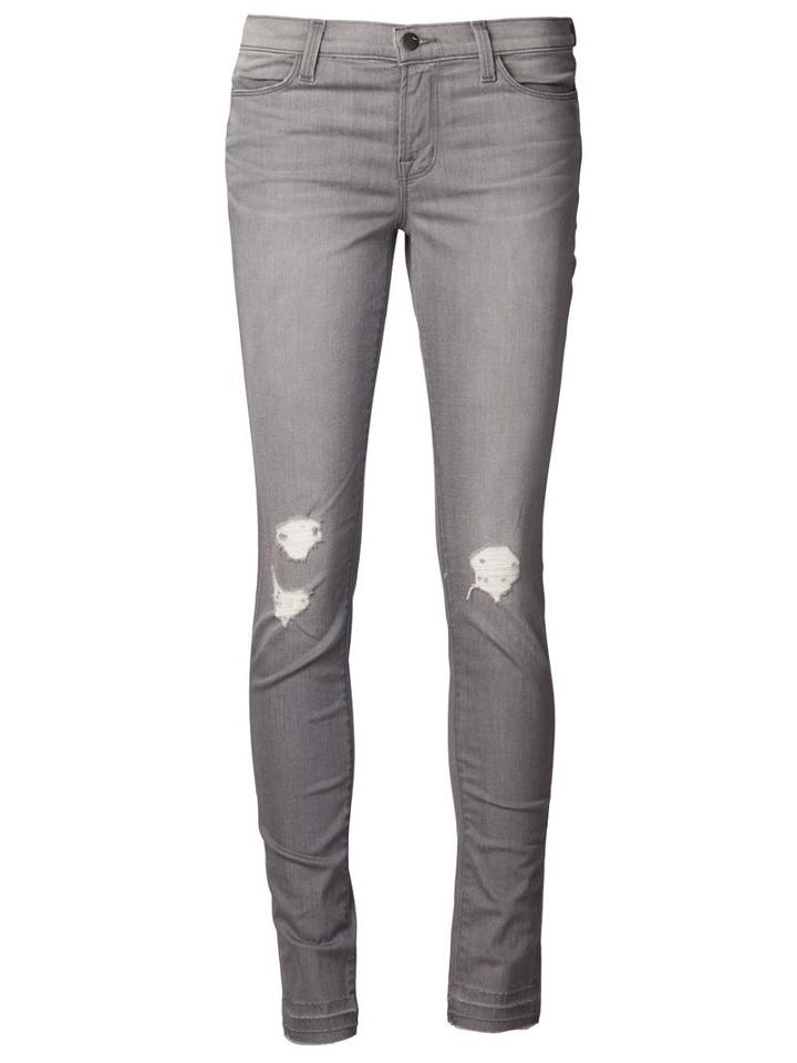 J Brand Super Skinny Jean, Women's, Size: 28, Grey, Cotton/spandex/elastane