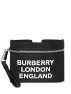 Burberry Logo Print Nylon Armband Pouch - Black