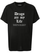 Amiri Drugs Are My Life T-shirt - Black