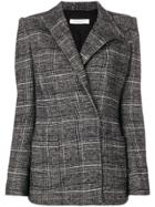 Philosophy Di Lorenzo Serafini Check Pattern Blazer - Black