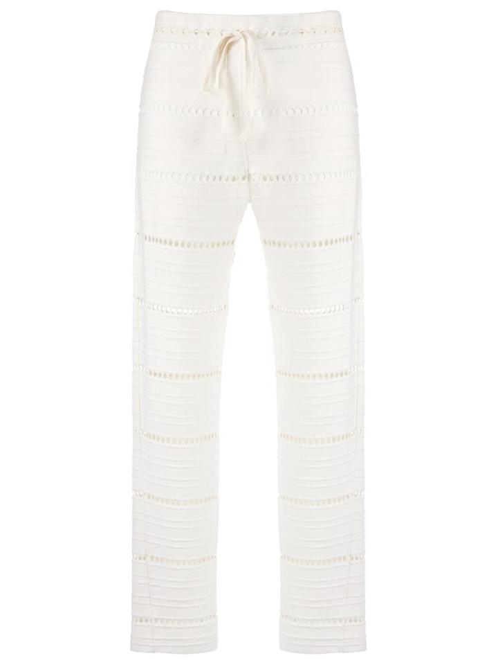 Talie Nk Track Pants, Women's, Size: G, White, Cotton