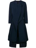 Comme Des Garçons Vintage 1997's Deconstructed Coat - Blue