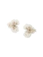 Mignonne Gavigan Flower Shaped Earrings - White