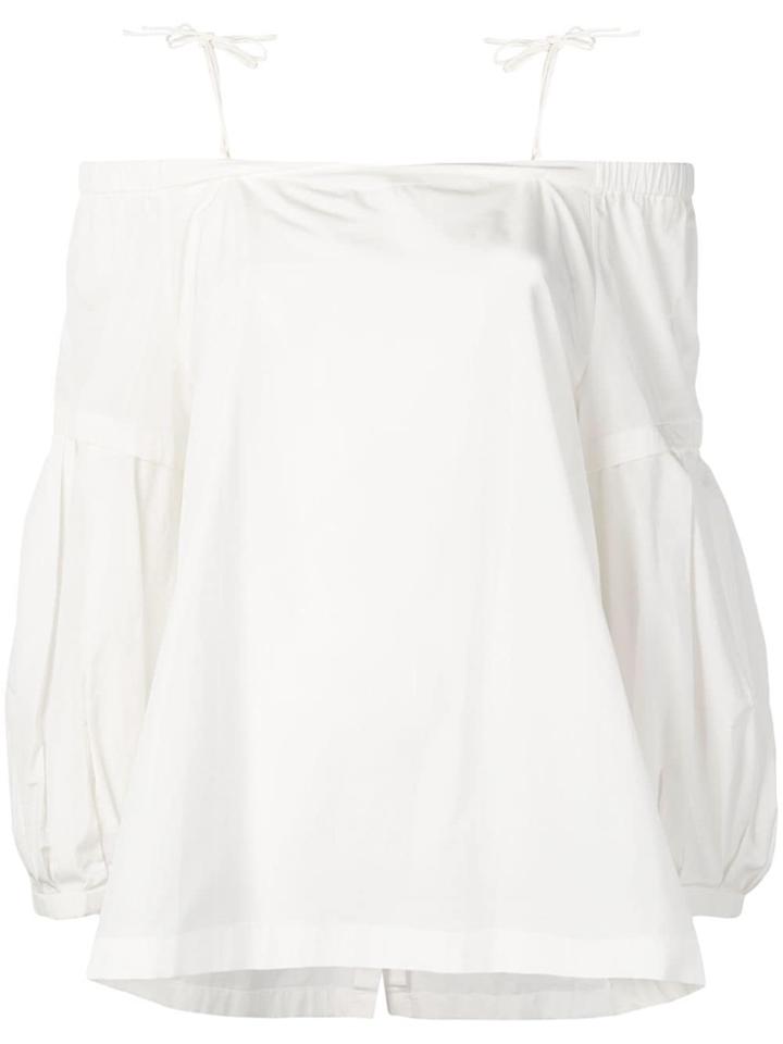Dorothee Schumacher Off-the-shoulder Blouse - White
