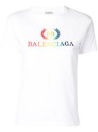 Balenciaga Laurier T-shirt S/s - White