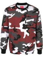 Supreme Camouflage Print T-shirt - Red