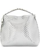 Jimmy Choo Callie Slouchy Tote - Silver
