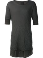 Thom Krom Layered T-shirt - Grey