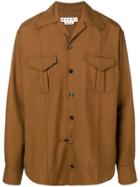 Marni Button Up Knit Shirt - Brown