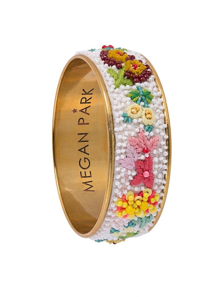Megan Park 'mara' Embroidered Bangle, Women's