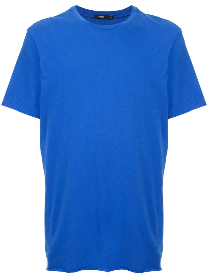 Bassike Round Neck T-shirt - Blue
