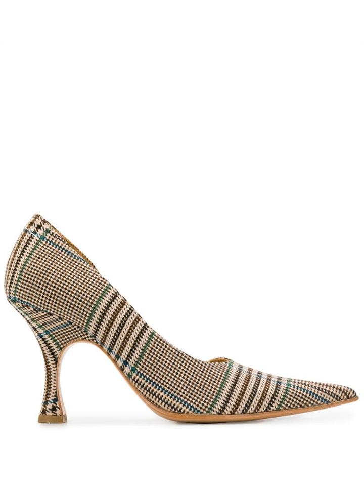 Mm6 Maison Margiela Cut-away Pumps - Neutrals