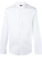 Michael Kors Classic Button Down Shirt, Men's, Size: Xxl, White, Cotton/nylon/spandex/elastane