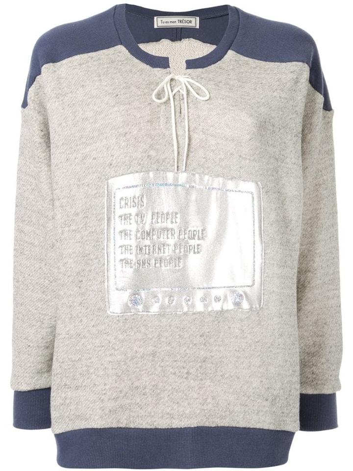 Tu Es Mon Trésor Tv Sweatshirt - Grey