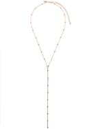 Maha Lozi Rose Dot Necklace - Pink