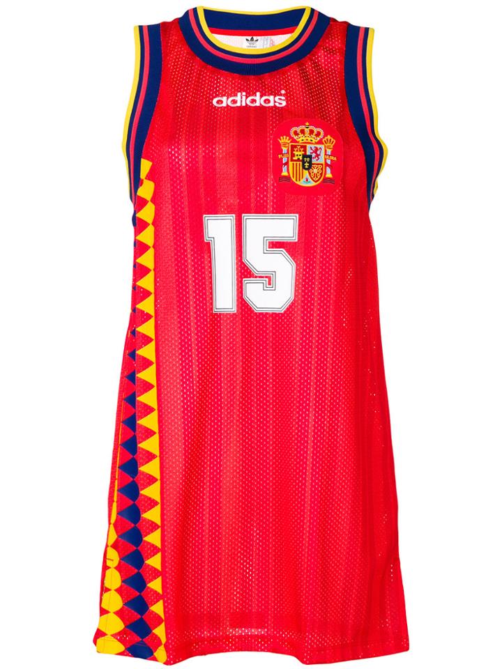 Adidas Adidas Originals Spain Tank Dress - Red