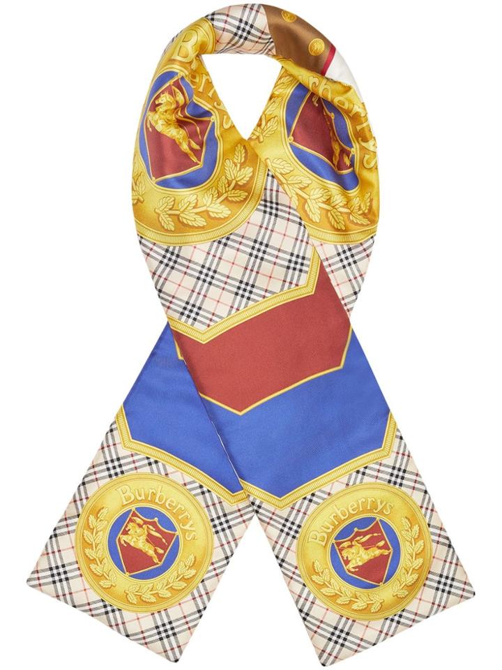 Burberry Archive Scarf Print Padded Silk Scarf - Multicolour
