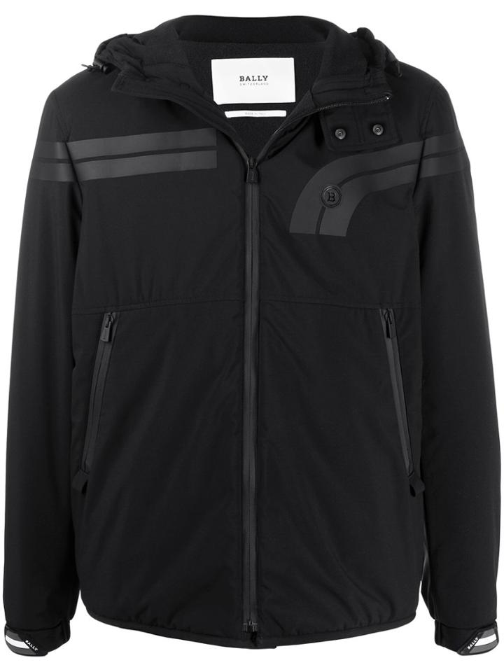 Bally Hooded Technical Jacket - Black