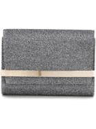 Jimmy Choo Bow Clutch - Grey