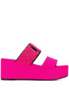 Casadei Logo Sandals - Pink