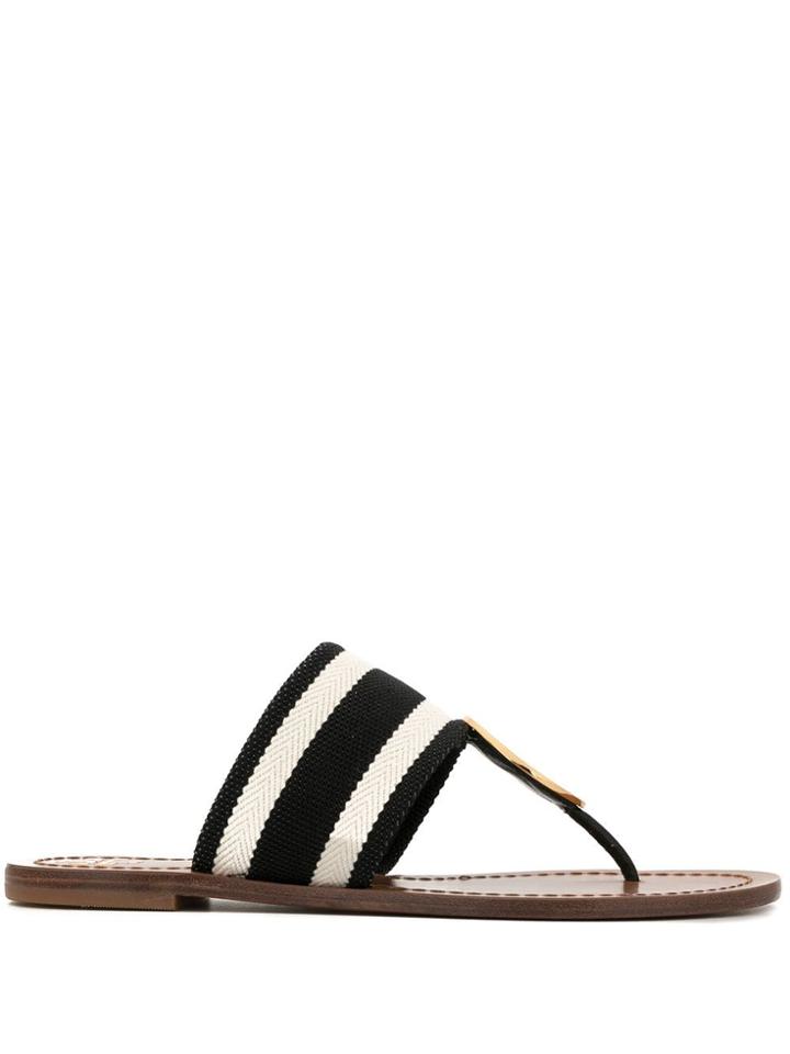 Tory Burch Disc Thong Sandals - Gold