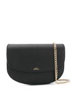 A.p.c. Half-moon Crossbody Bag - Black