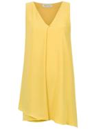 Gloria Coelho Asymmetric Blouse - Yellow & Orange