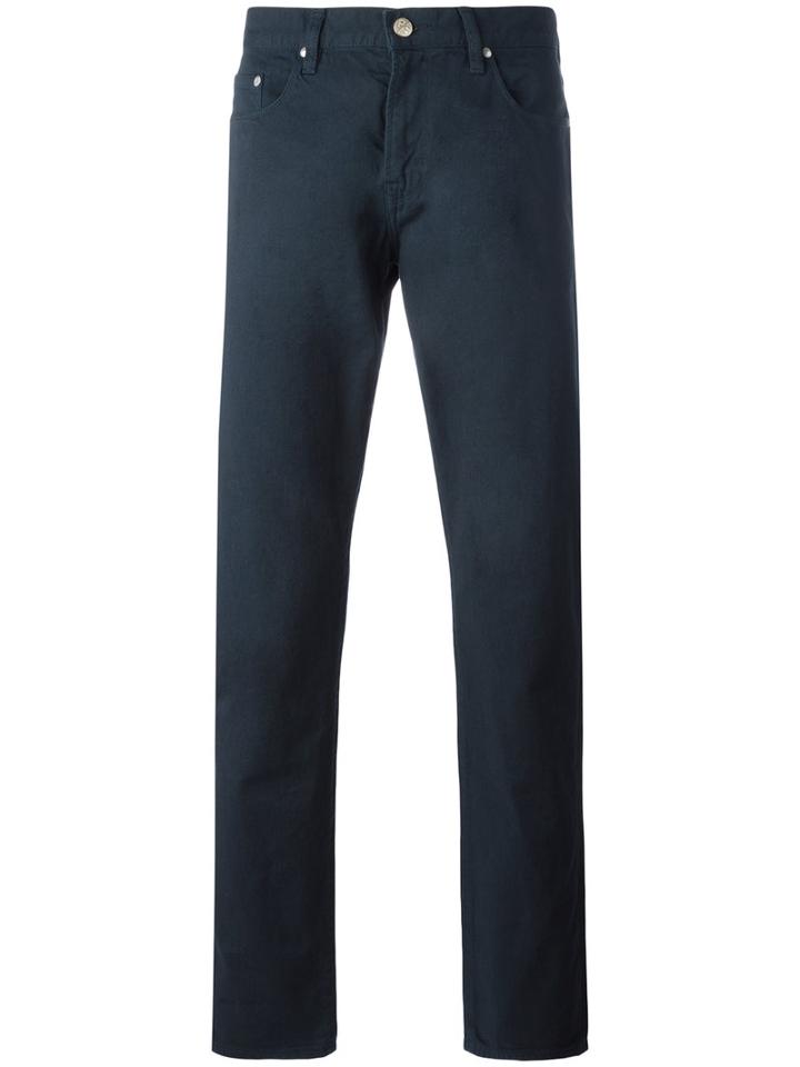 Ps By Paul Smith Straight-leg Jeans, Size: 31/30, Blue, Cotton