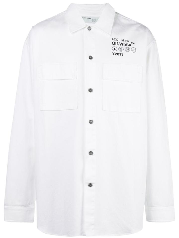 Off-white Logo Oversized Shirt