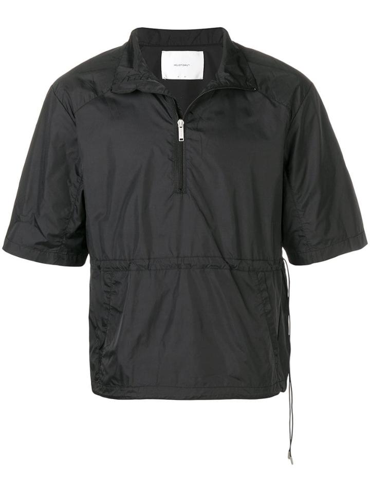 Heliot Emil Waterproof Zip-up T-shirt - Black