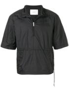 Heliot Emil Waterproof Zip-up T-shirt - Black