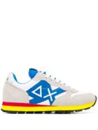 Sun 68 Panelled Runner Sneakers - White
