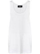 Dsquared2 Straight-fit Tank T-shirt - White